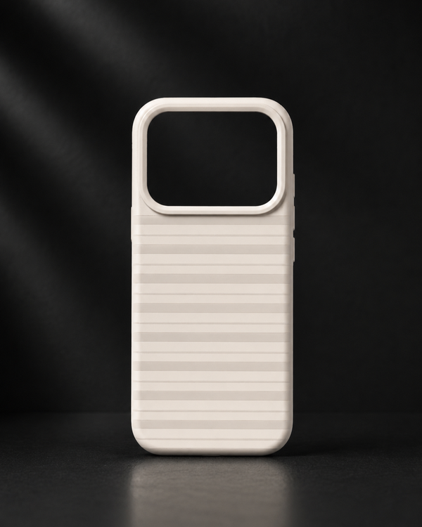 Ivory Ribbed Case