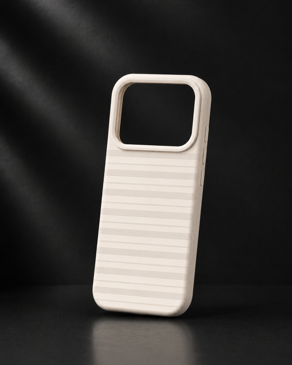 Ivory Ribbed Case