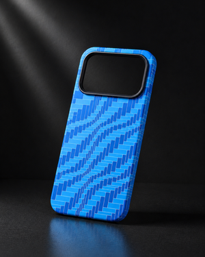 Azure Blue Weave Case