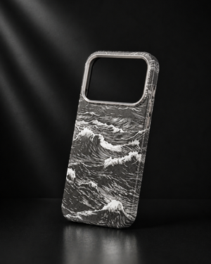 Great Wave Monochrome Case