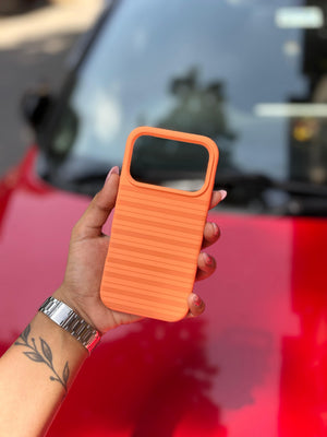 Tangerine Ribbed Case