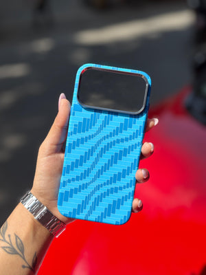 Azure Blue Weave Case