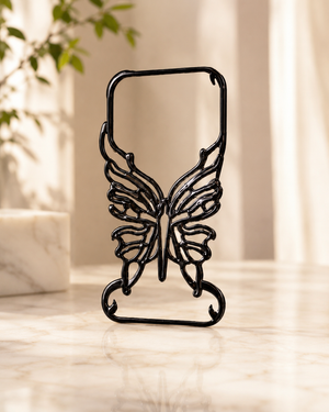 Midnight Butterfly Sculptural Phone Case
