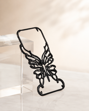 Midnight Butterfly Sculptural Phone Case