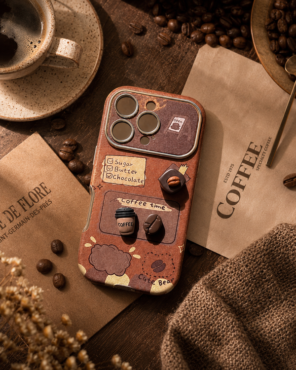 Mocha Coffee Time Case