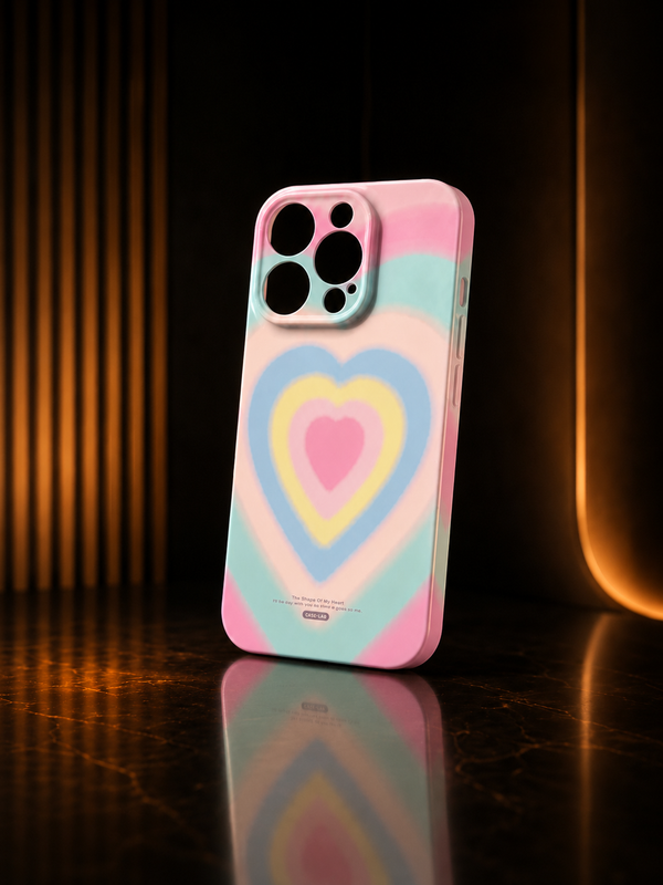 Pastel Heart Aura Case