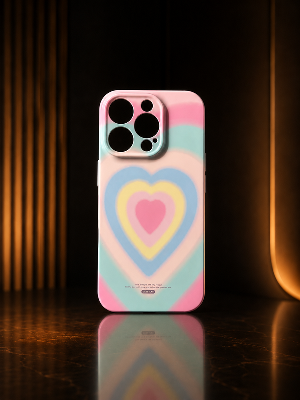 Pastel Heart Aura Case