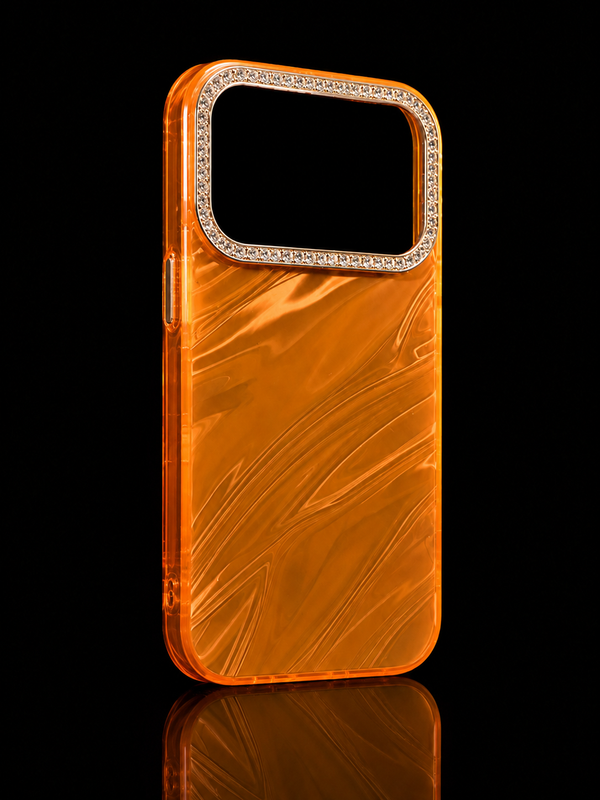 Amber Crystal Camera Case