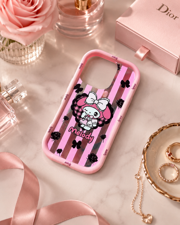 Pink Ribbon Bunny Case