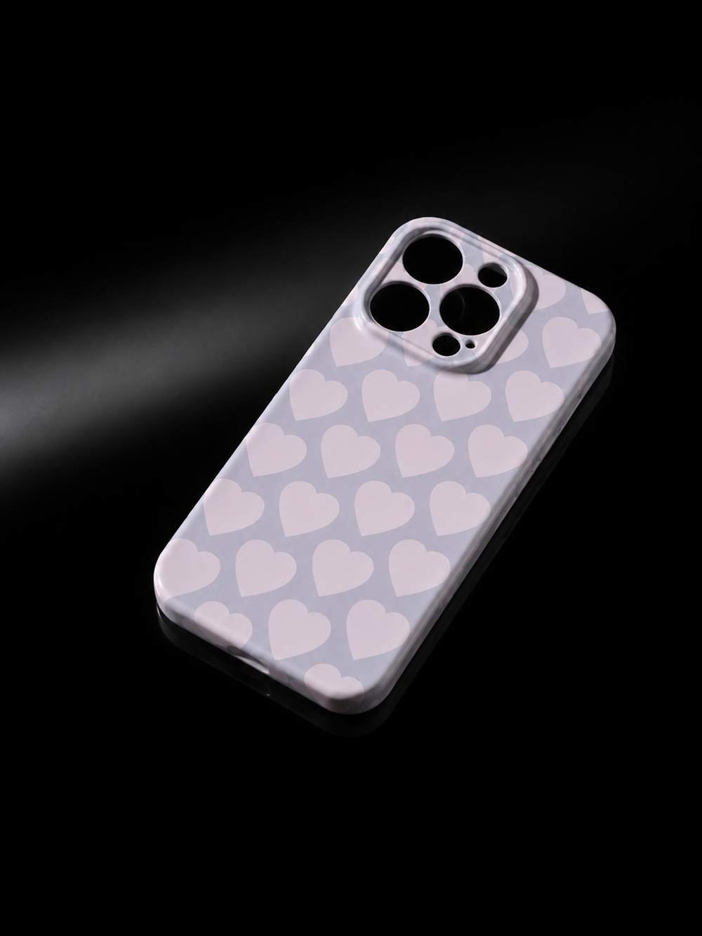 Lavender Love Heart Case