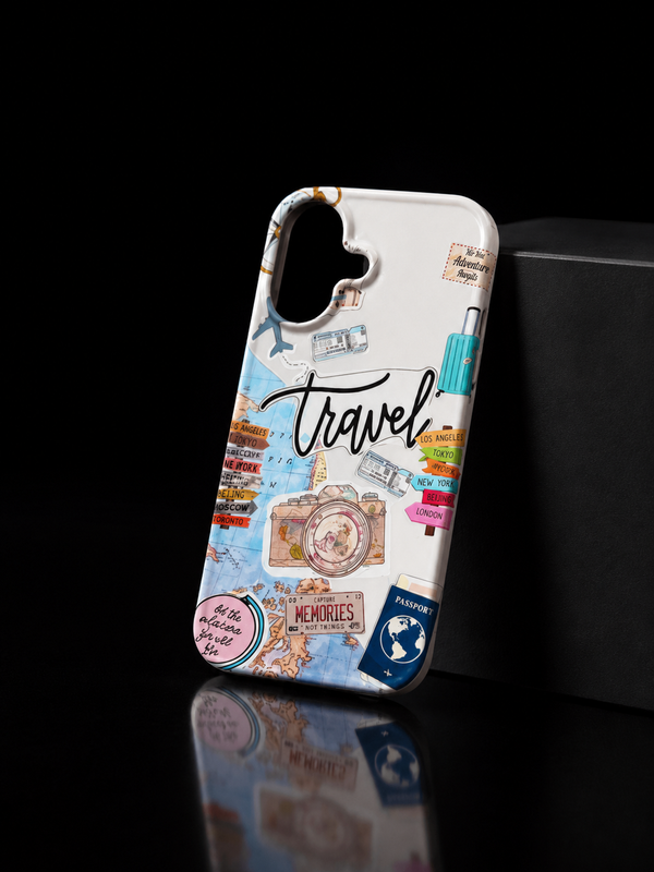 Wanderlust Travel Diary Case
